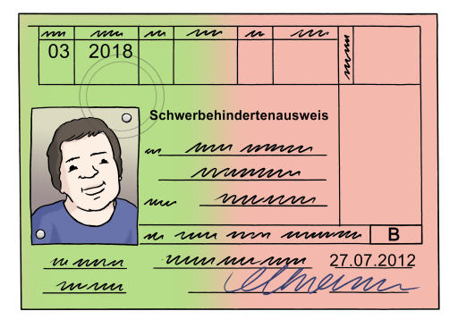 Schwerbehindertenauweis