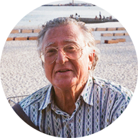 Portrait eines Mannes mit Brille