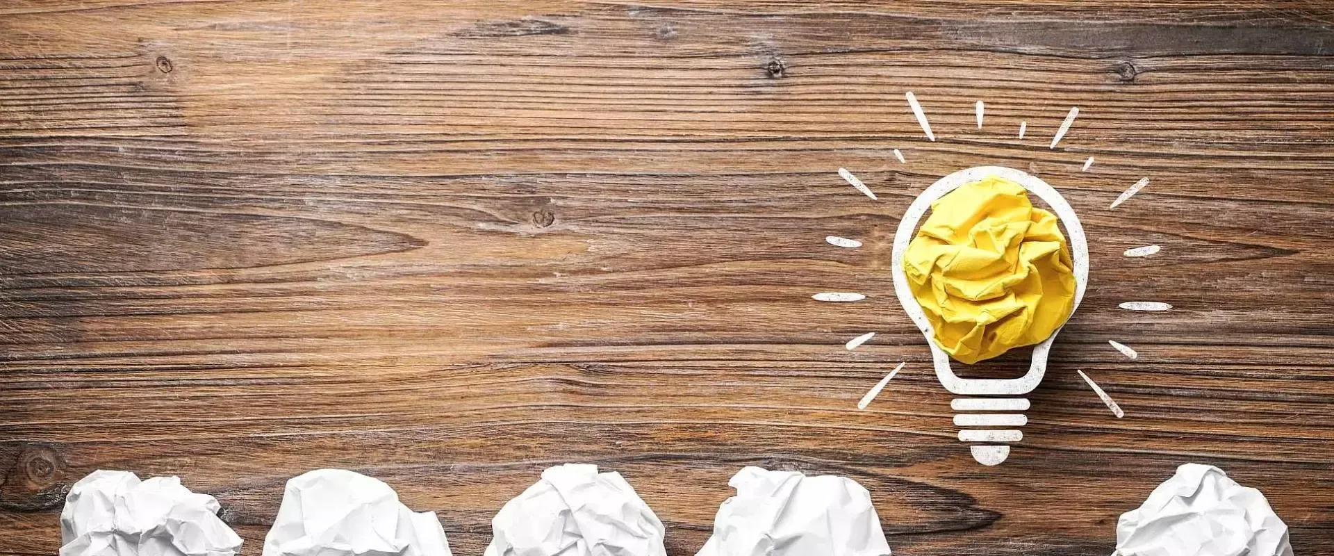 Bild einer glühenden Glühbirne