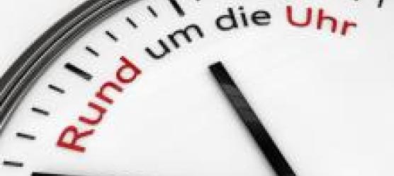 Bild einer Uhr